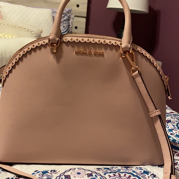 Baby pink Michael Kors purse